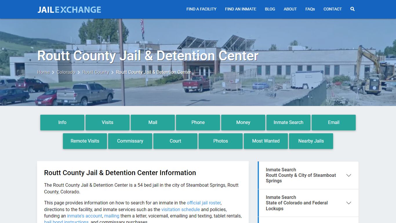Routt County Jail & Detention Center - Jail Exchange